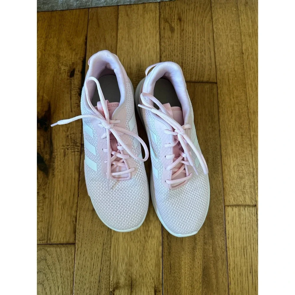 Adidas light pink‎ shoes Kids size 6